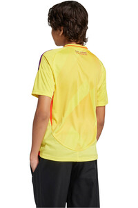 adidas camiseta de fútbol oficiales niño seleccion femenina Belgica 25 away vista trasera