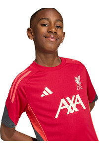 adidas camiseta de fútbol oficiales niño TRAINING LIVERPOOL FC TIRO 25 COMPET vista detalle
