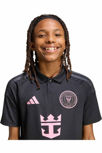 adidas camiseta de fútbol oficiales niño VISITANTEL INTER MIAMI 26/27 MESSI vista detalle