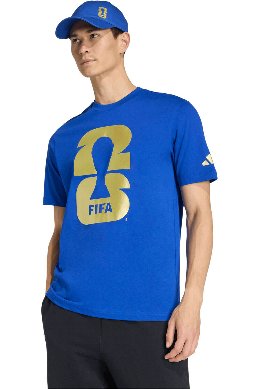 adidas camiseta de fútbol oficiales OFICIAL COPA MUNDIAL LA FIFA 2026 vista frontal