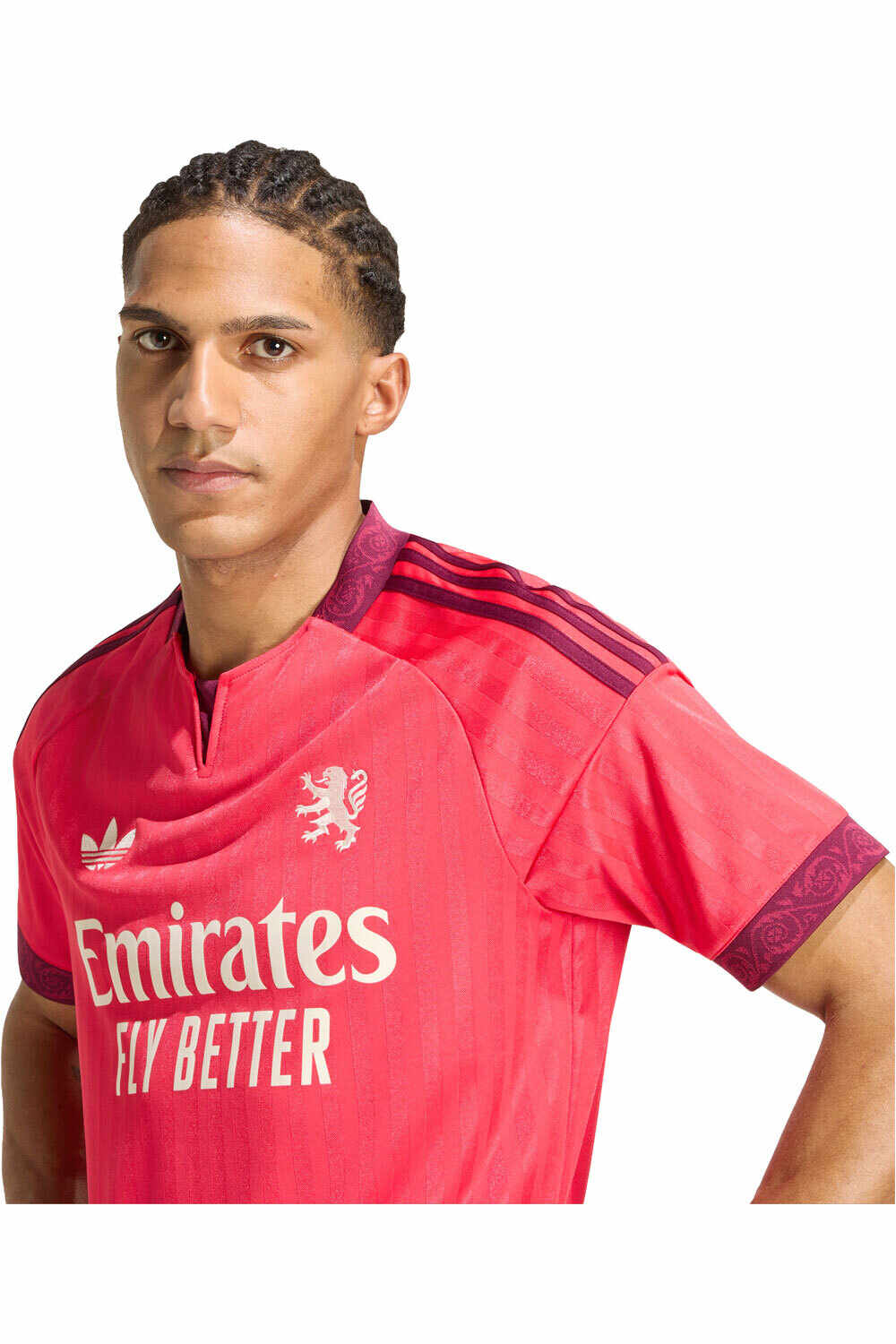 adidas camiseta de fútbol oficiales OLYMPIQUE DE LYON 26/27 2a EQUIPACIN vista detalle