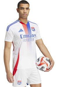 adidas camiseta de fútbol oficiales O.LYON 25 H JSY vista detalle