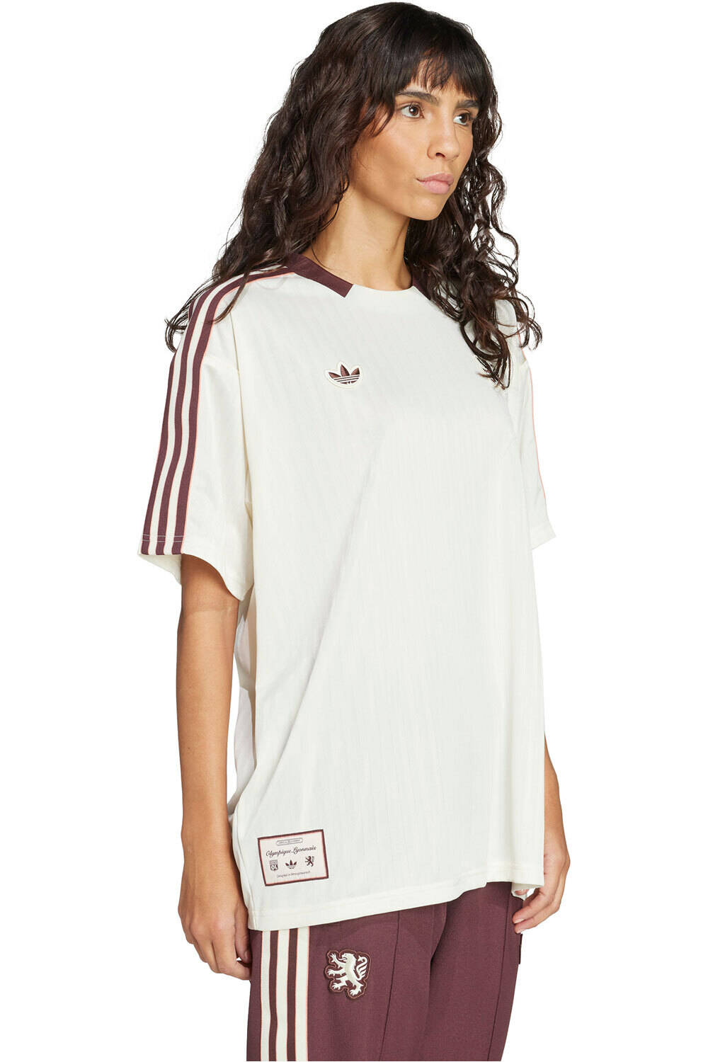 adidas camiseta de fútbol oficiales O.LYON 25 ICON JSY vista detalle