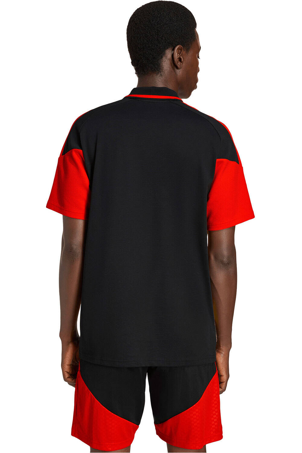 adidas camiseta de fútbol oficiales POLO BLGICA 26 TIRO vista trasera
