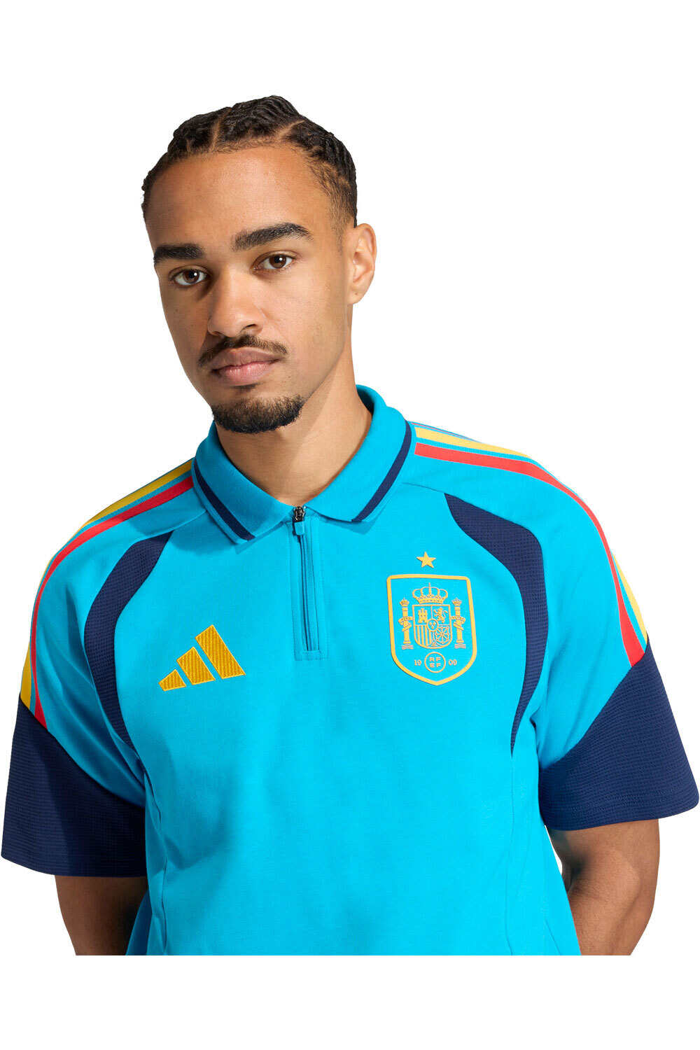 adidas camiseta de fútbol oficiales POLO ESPAA 26 TIRO vista detalle