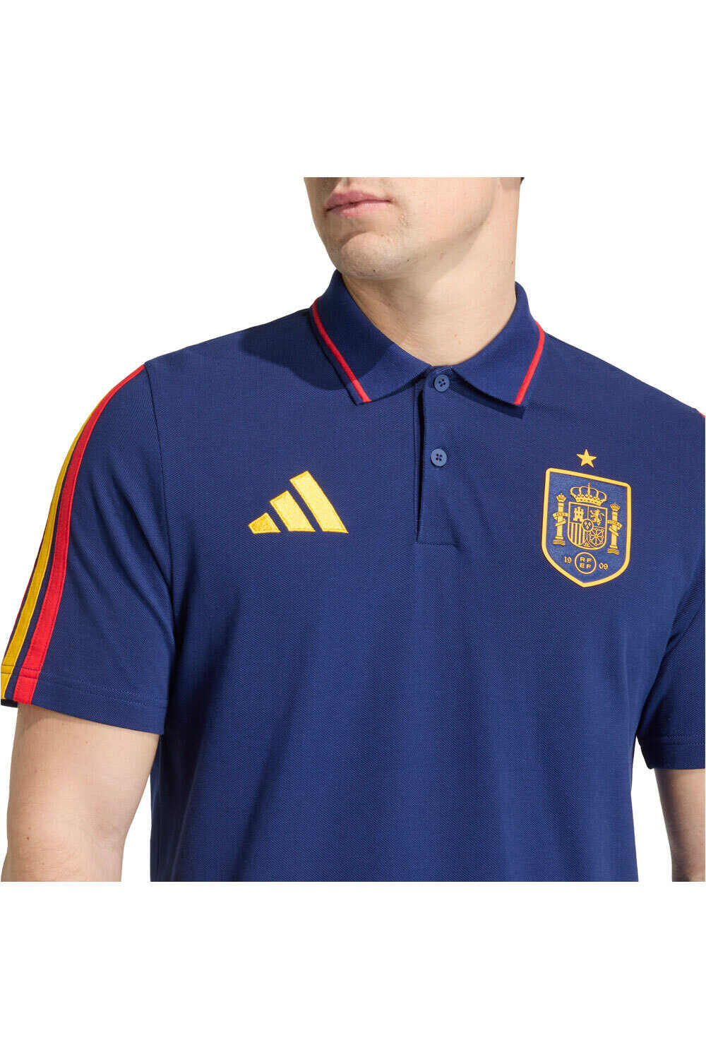 adidas camiseta de fútbol oficiales POLO ESPAA DNA vista detalle
