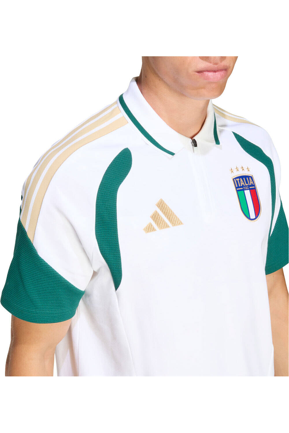 adidas camiseta de fútbol oficiales POLO ITALIA 26 TIRO vista detalle