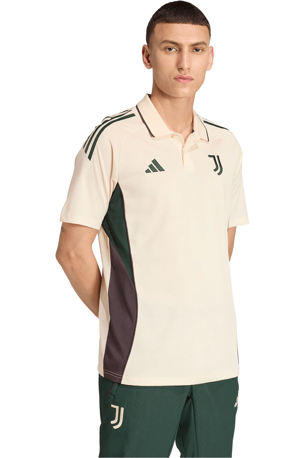 adidas camiseta de fútbol oficiales POLO JUVENTUS TIRO 25 COMPETITION vista detalle