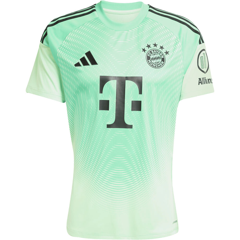 adidas camiseta de fútbol oficiales PORTERO FC BAYERN 25/26 vista detalle