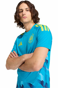 adidas camiseta de fútbol oficiales PORTERO PRIMERA EQUIPACION ESPANA 26 vista detalle