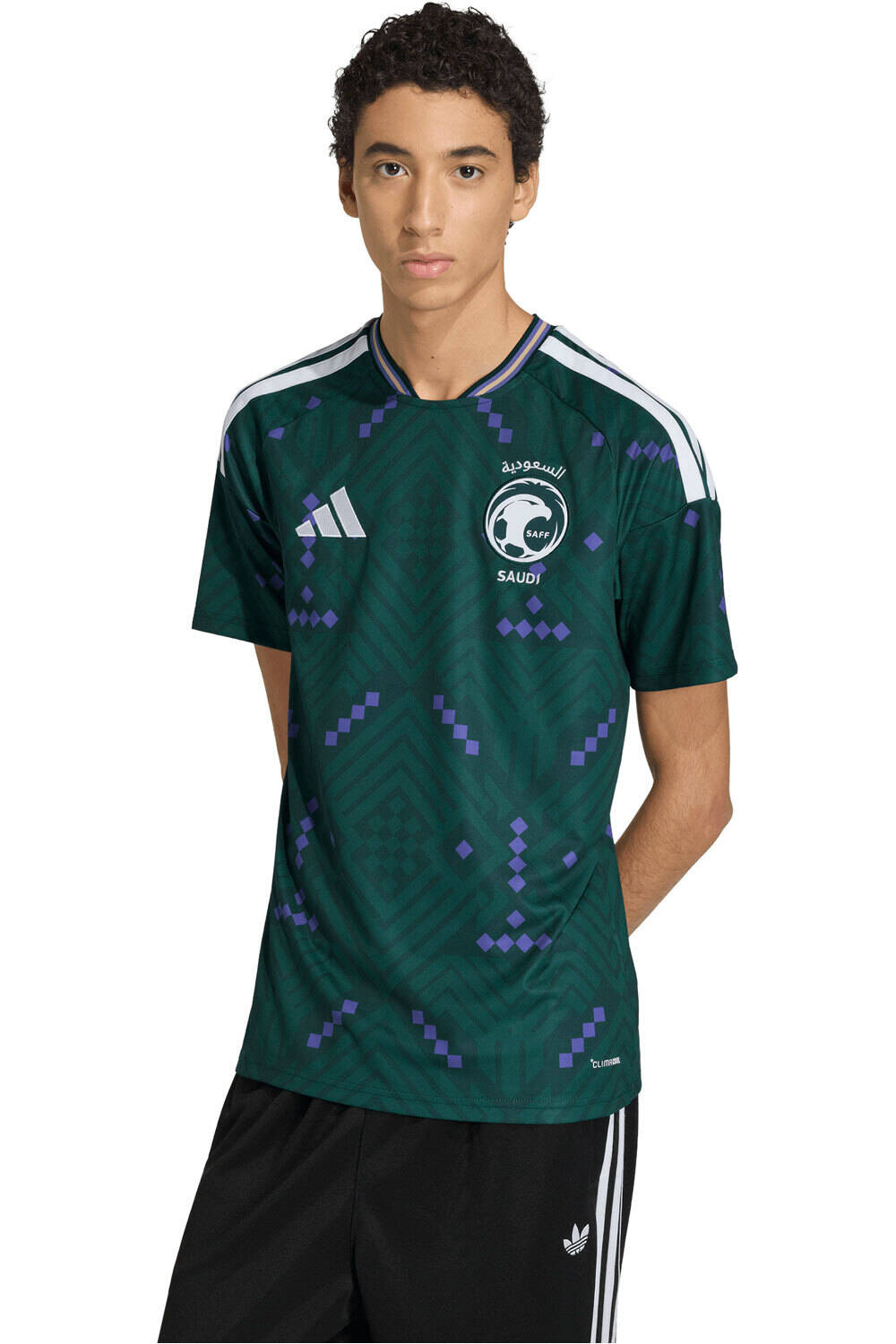 adidas camiseta de fútbol oficiales PRIMERA EQUIPACIN ARABIA SAUDITA 26 vista frontal