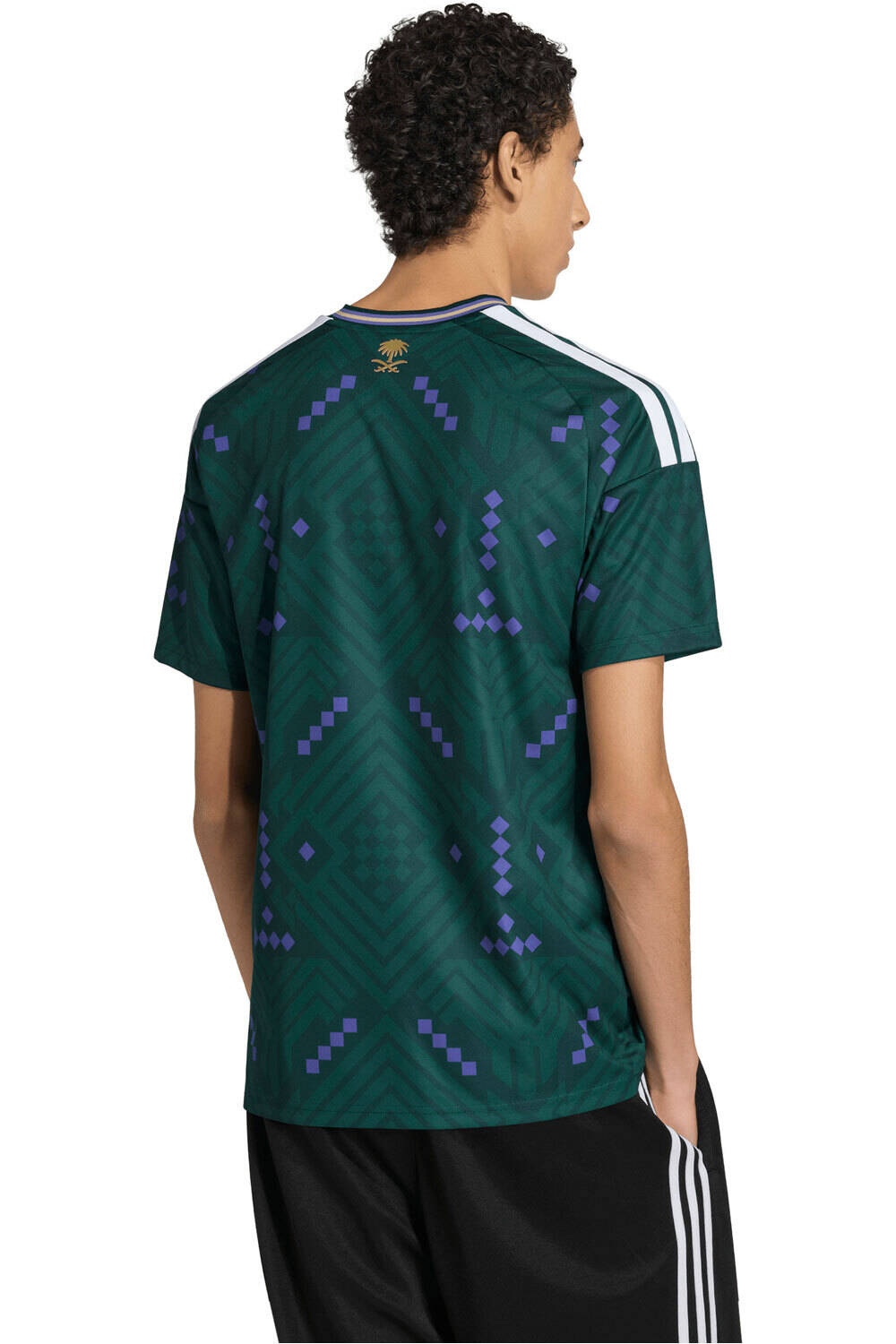 adidas camiseta de fútbol oficiales PRIMERA EQUIPACIN ARABIA SAUDITA 26 vista trasera