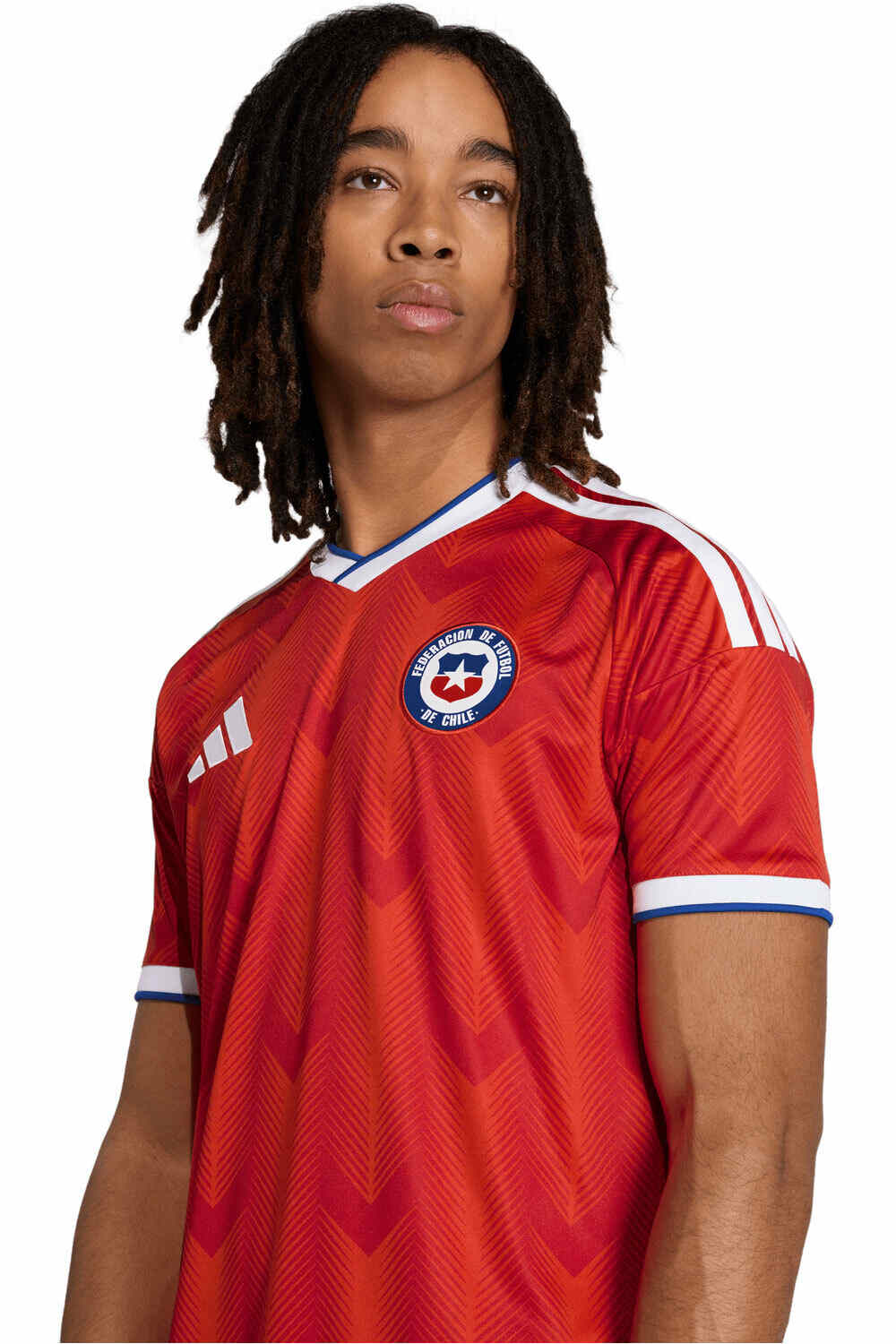 adidas camiseta de fútbol oficiales PRIMERA EQUIPACIN CHILE 26 vista detalle