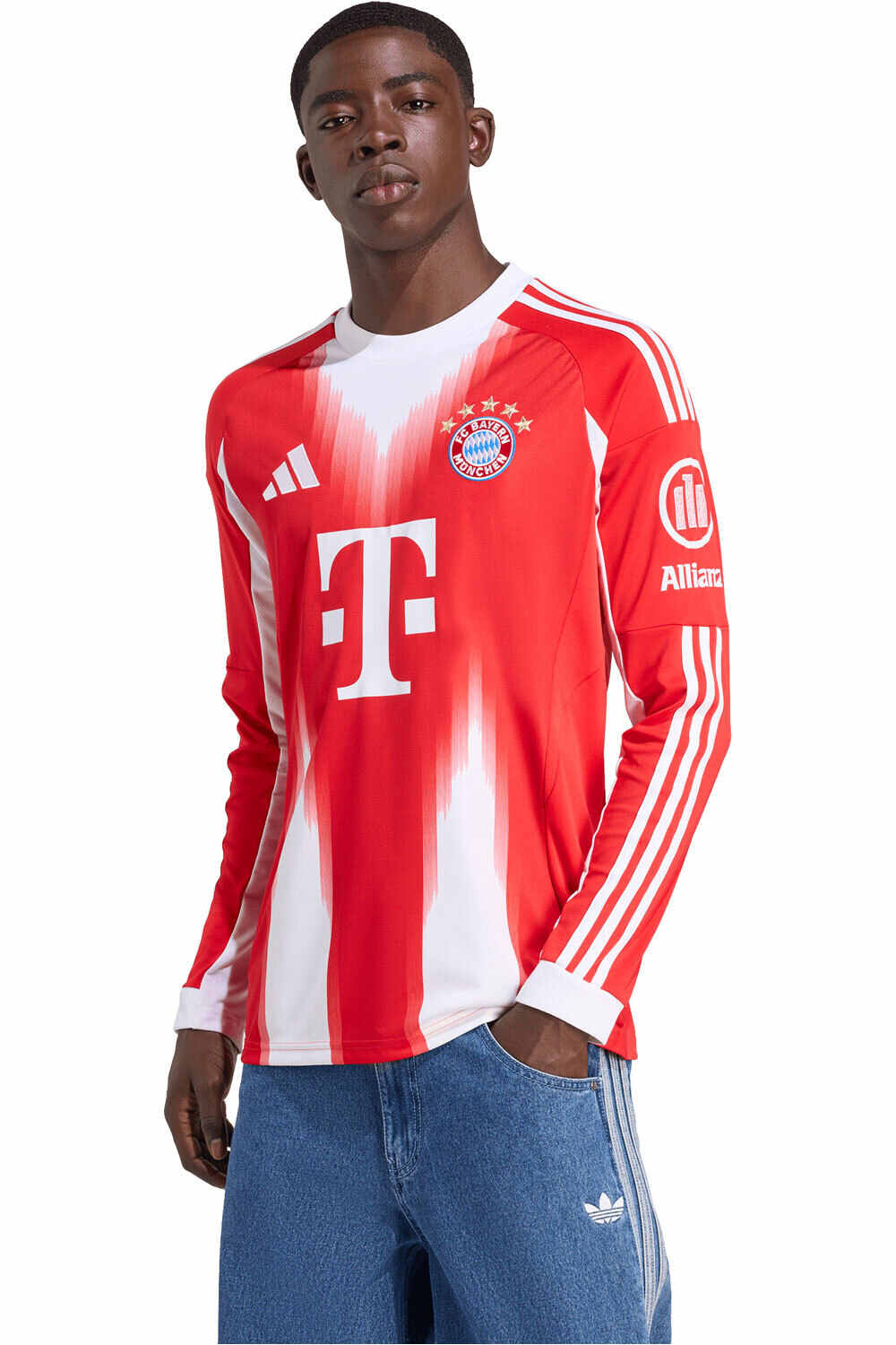 adidas camiseta de fútbol oficiales PRIMERA EQUIPACIN FC BAYERN 25/26 vista frontal