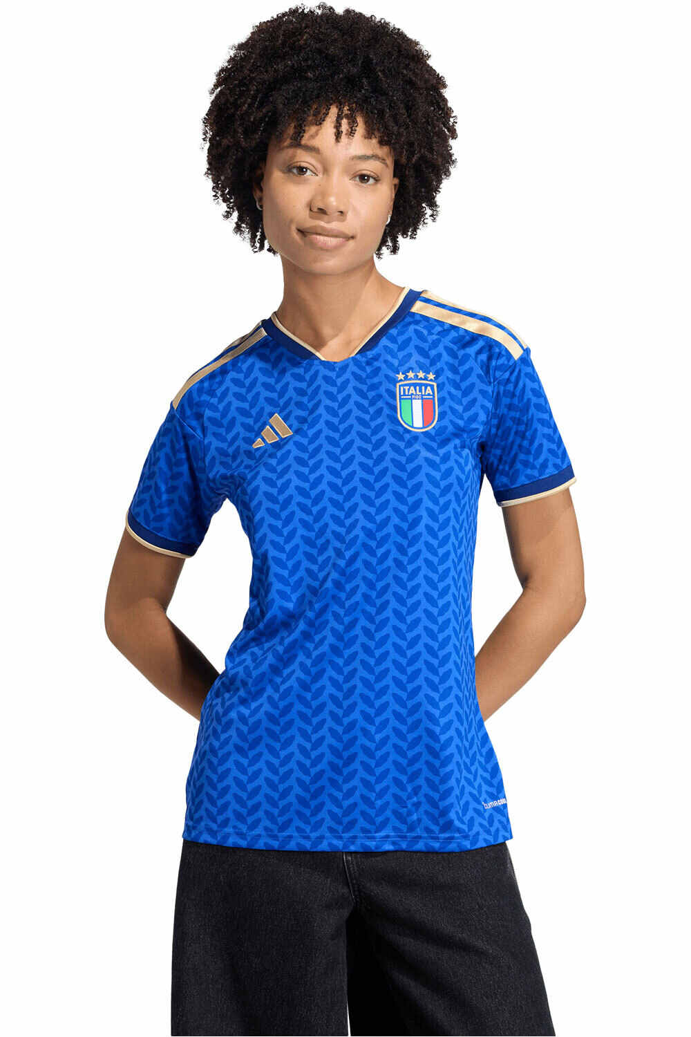 adidas camiseta de fútbol oficiales PRIMERA EQUIPACIN ITALIA 26 vista frontal