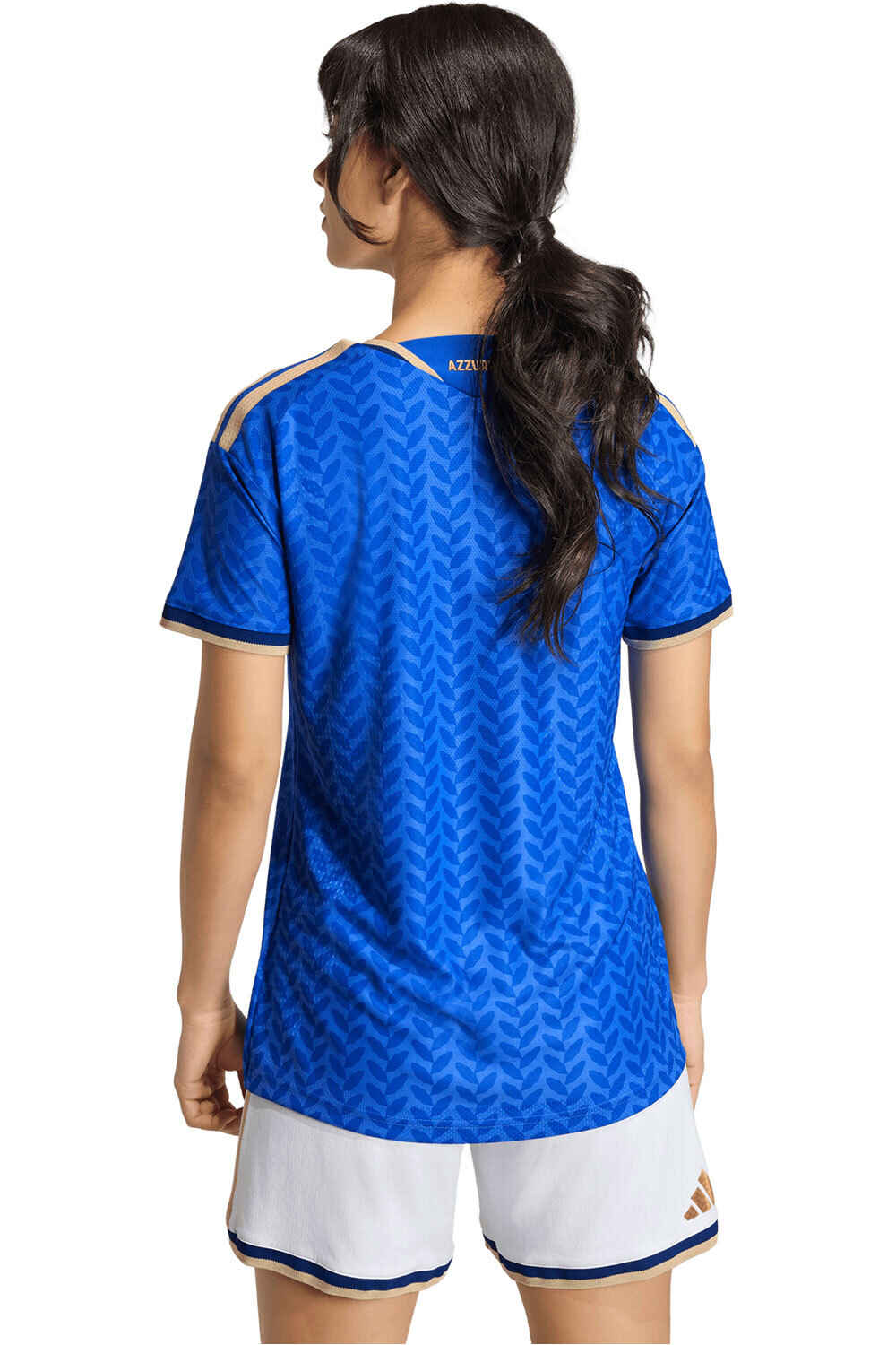 adidas camiseta de fútbol oficiales PRIMERA EQUIPACIN ITALIA 26 vista trasera