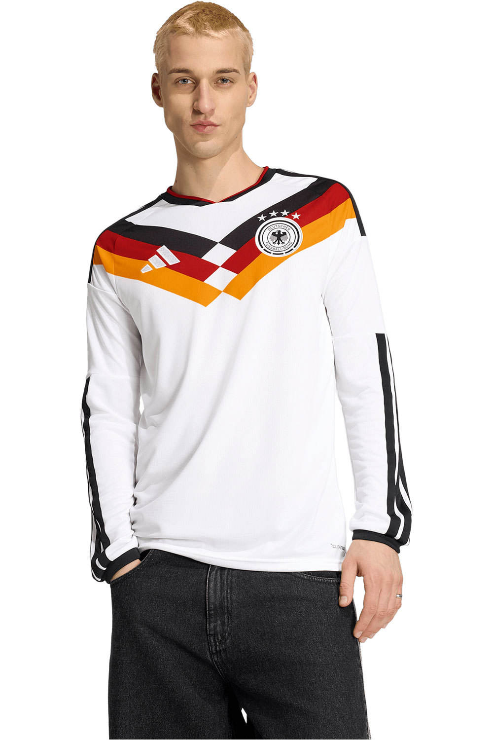 adidas camiseta de fútbol oficiales PRIMERA EQUIPACIN MUNDIAL ALEMANIA 26 vista frontal