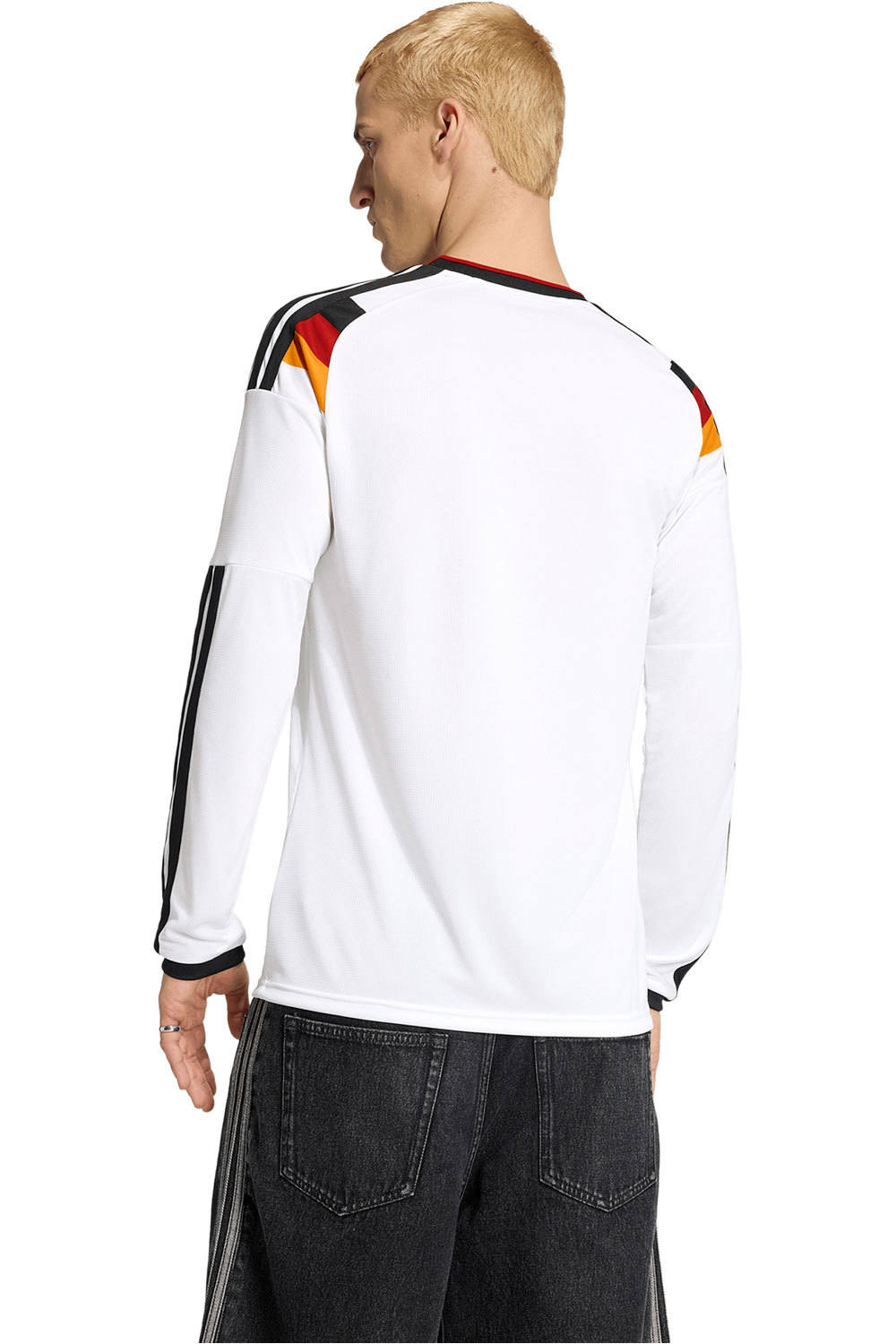adidas camiseta de fútbol oficiales PRIMERA EQUIPACIN MUNDIAL ALEMANIA 26 vista trasera