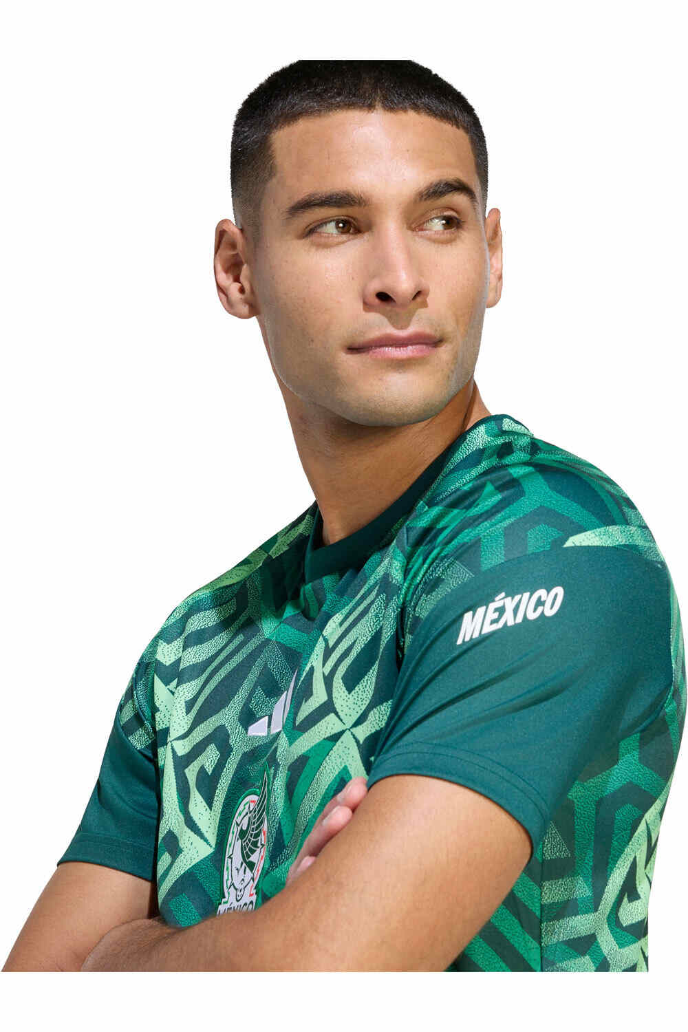 adidas camiseta de fútbol oficiales PRIMERA EQUIPACION 26 MEXICO vista detalle
