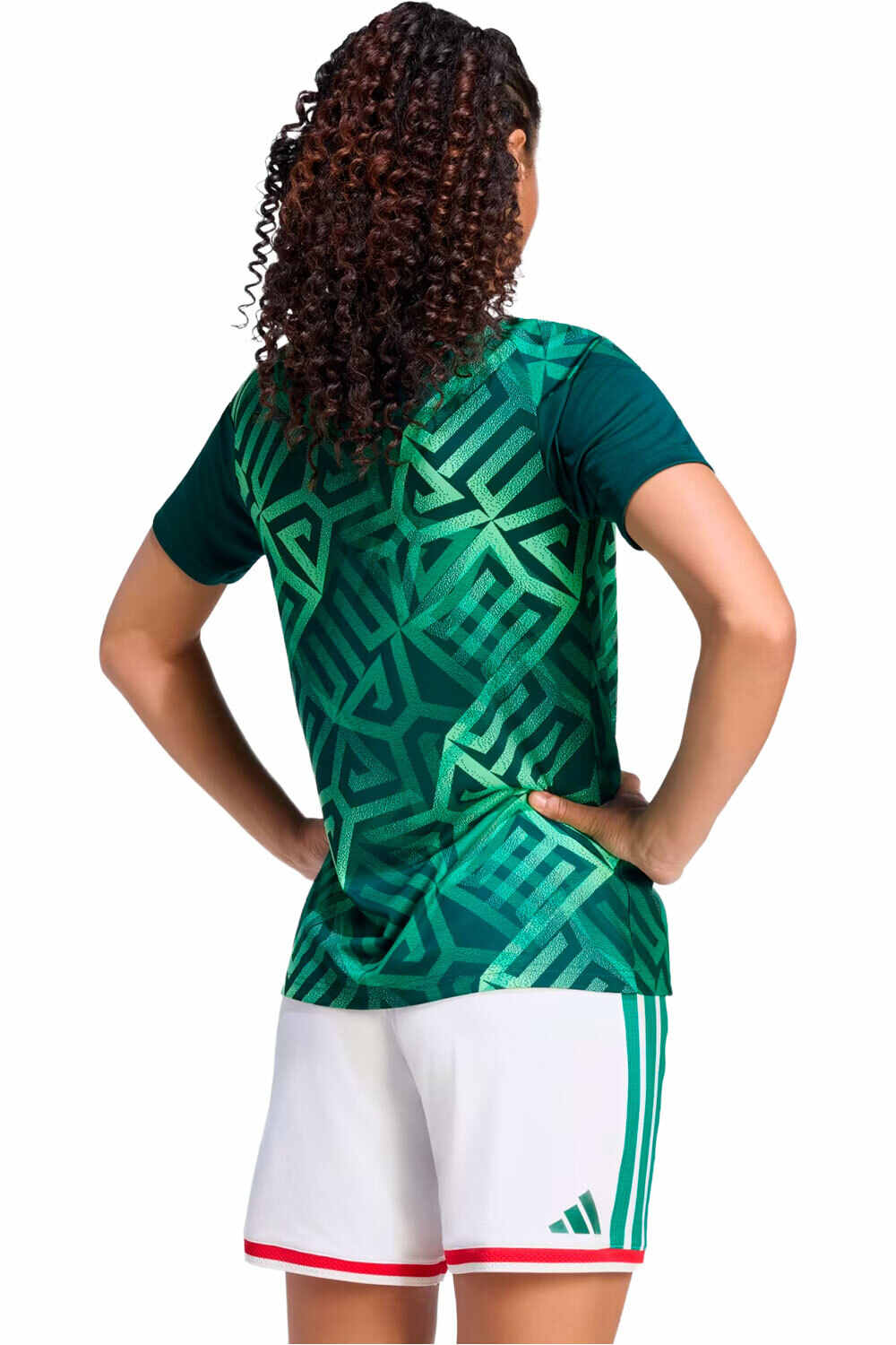 adidas camiseta de fútbol oficiales PRIMERA EQUIPACION 26 MEXICO vista trasera