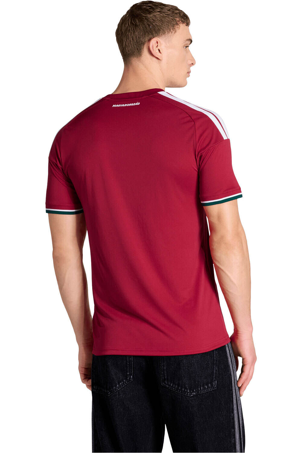 adidas camiseta de fútbol oficiales PRIMERA EQUIPACION HUNGRIA 26 vista trasera