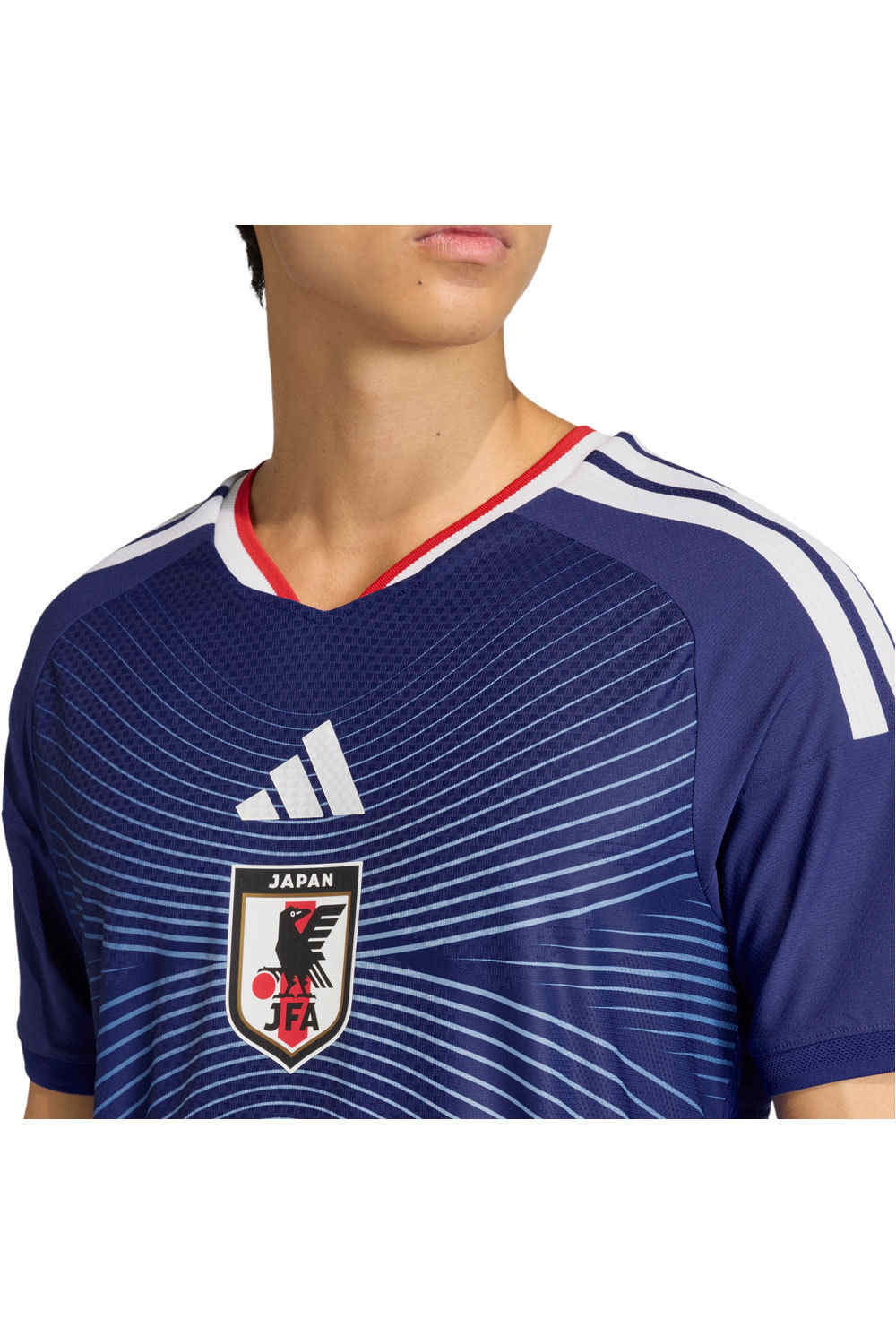 adidas camiseta de fútbol oficiales PRIMERA EQUIPACION JAPON 26/27 vista detalle