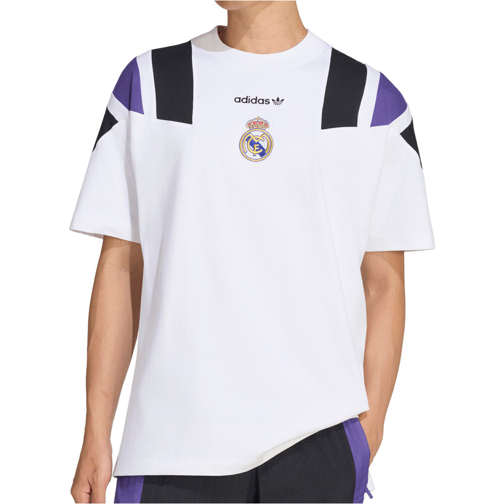 adidas camiseta de fútbol oficiales REAL EQT TEE vista frontal
