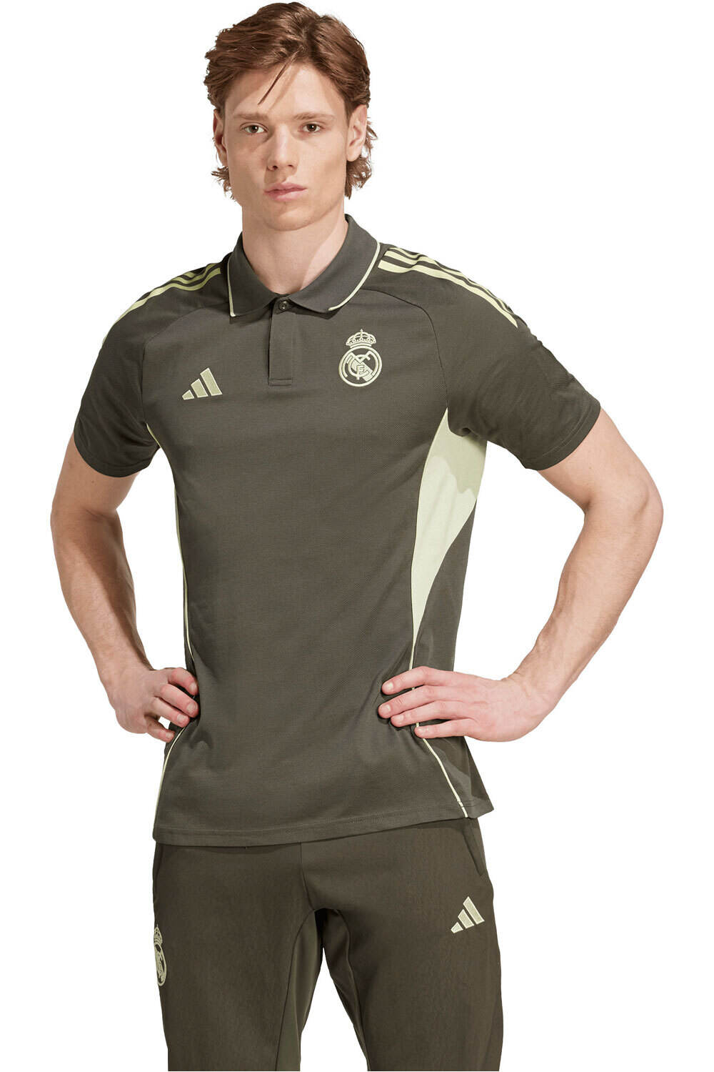 adidas camiseta de fútbol oficiales REAL MADRID 25/26 TIRO25 COMPETITION vista frontal
