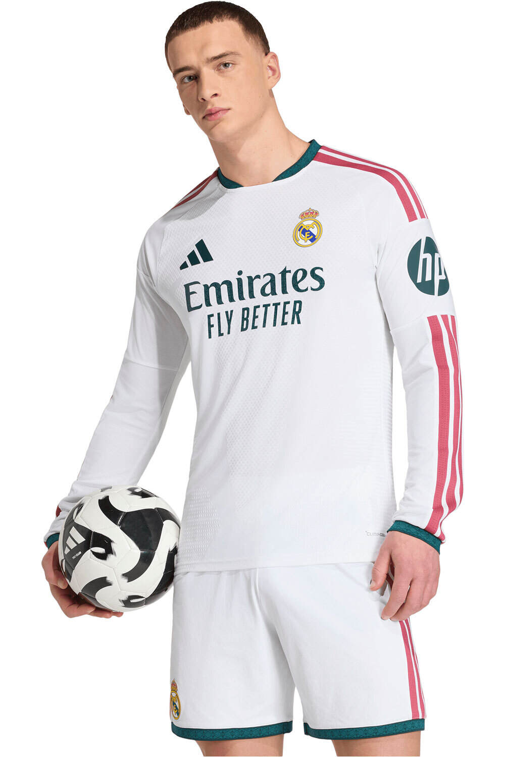 adidas camiseta de fútbol oficiales REAL MADRID 26/27 PRIMERA EQUIPACIN vista frontal