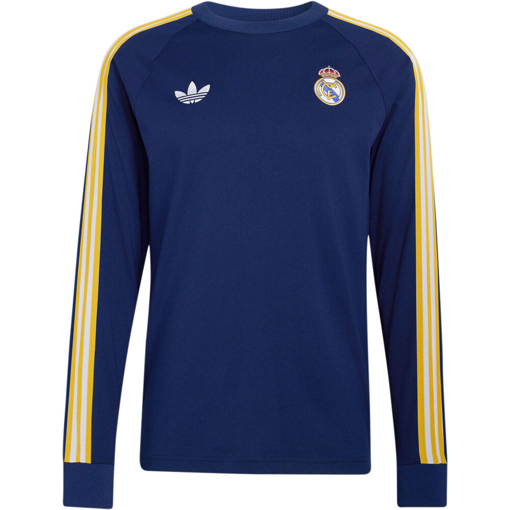 adidas camiseta de fútbol oficiales REAL MADRID ORIGINALS MANGA LARGA 04