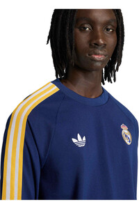 adidas camiseta de fútbol oficiales REAL MADRID ORIGINALS MANGA LARGA vista detalle
