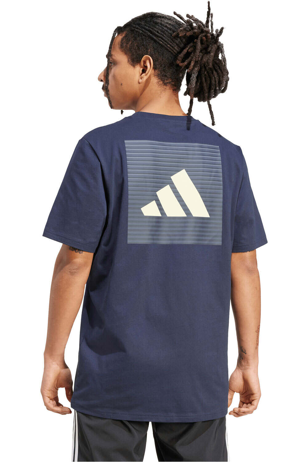 adidas camiseta de fútbol oficiales REAL MADRID SEASONAL GRAPHIC vista trasera