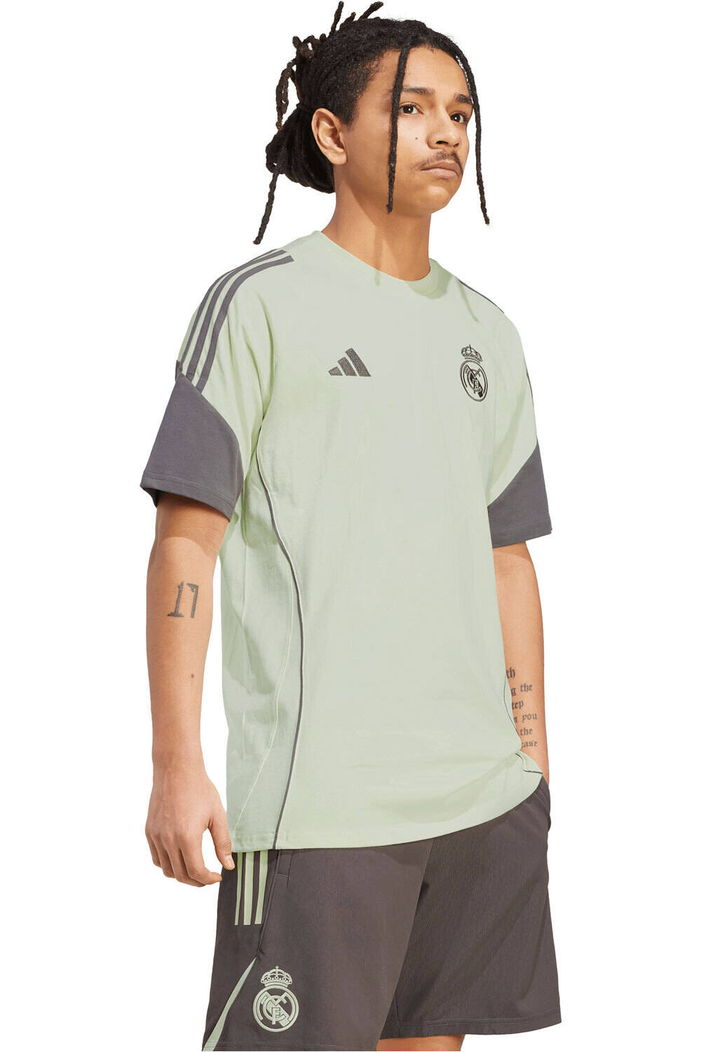 adidas camiseta de fútbol oficiales REAL MADRID TIRO 24 SWEAT vista detalle