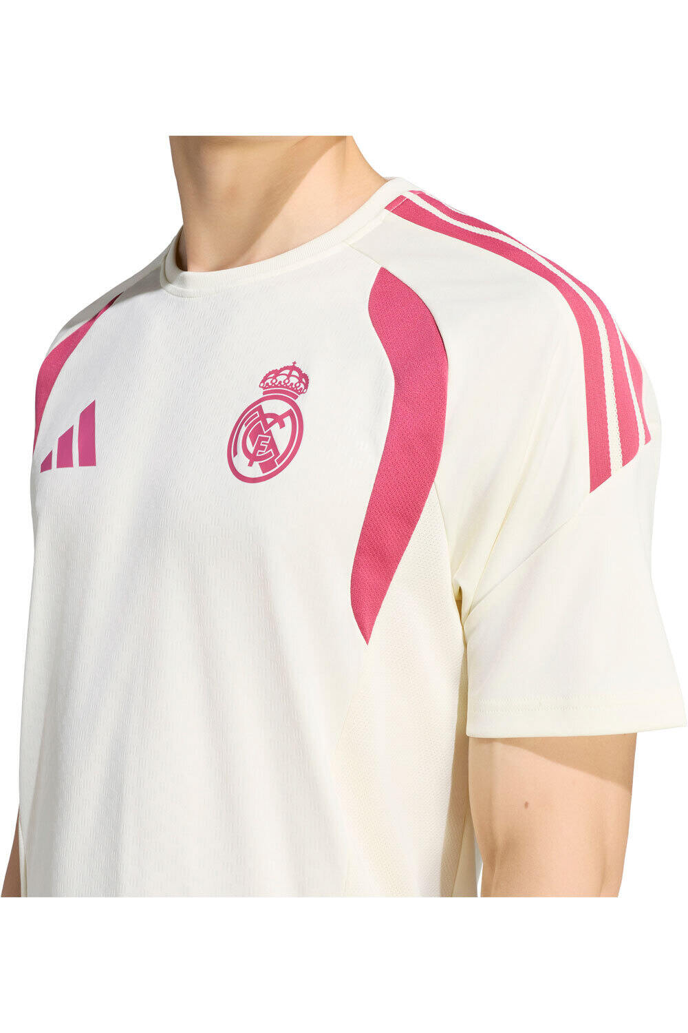 adidas camiseta de fútbol oficiales REAL TR JSY vista detalle