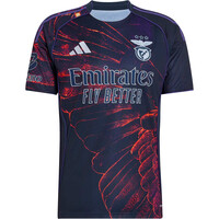 adidas camiseta de fútbol oficiales REPLICA 4 EQUIPACION SL BENFICA 25/26 vista frontal