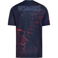 adidas camiseta de fútbol oficiales REPLICA 4 EQUIPACION SL BENFICA 25/26 vista trasera