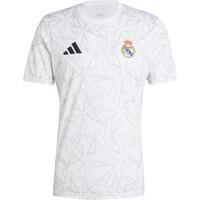 adidas camiseta de fútbol oficiales R.MADRID 25 PREMATCH 05