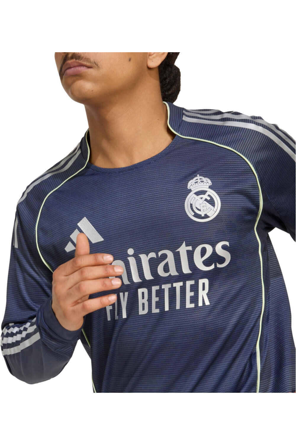 adidas camiseta de fútbol oficiales R.MADRID 26 A JSY AU L vista detalle