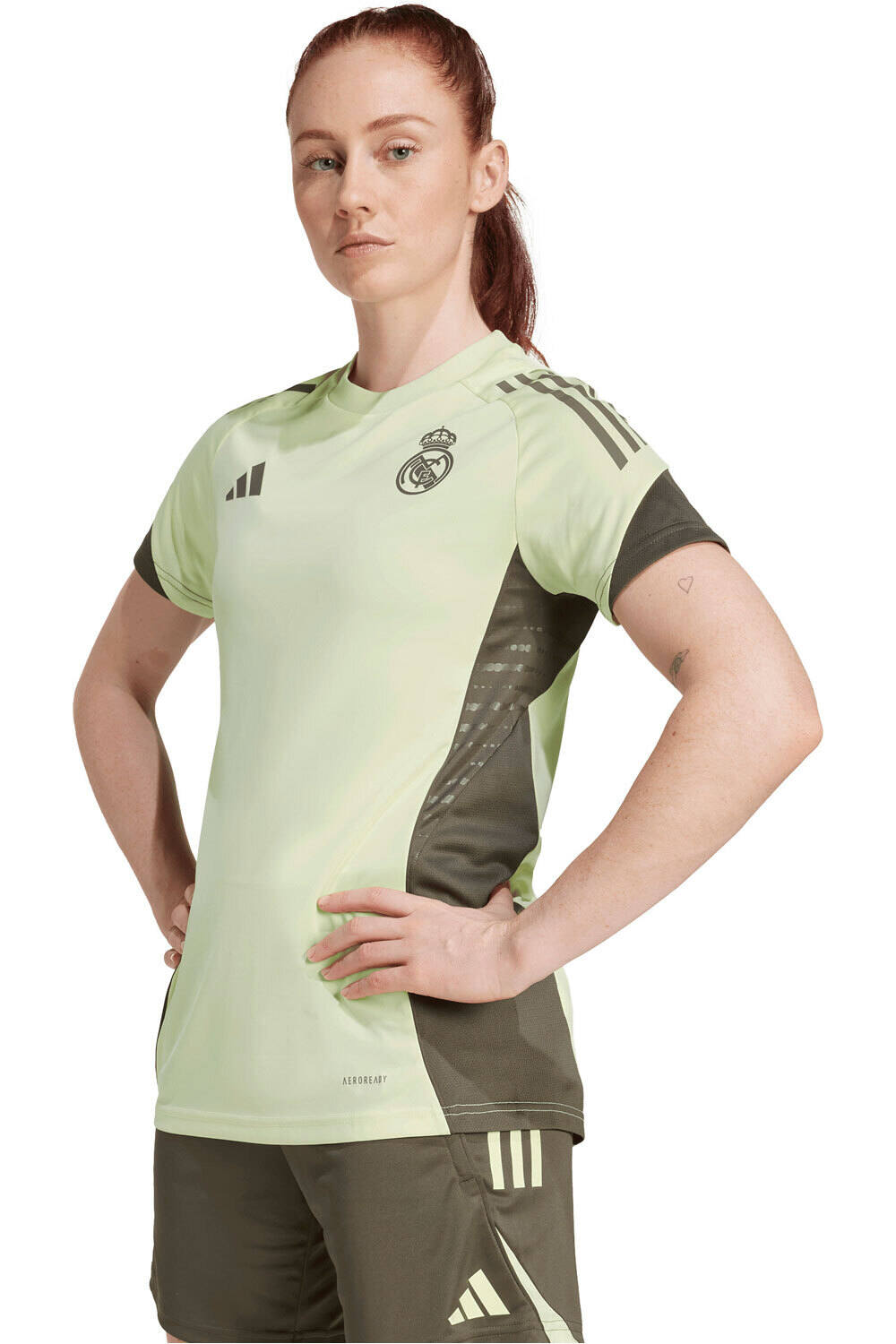 adidas camiseta de fútbol oficiales R.MADRID 26 TR JSY W vista frontal