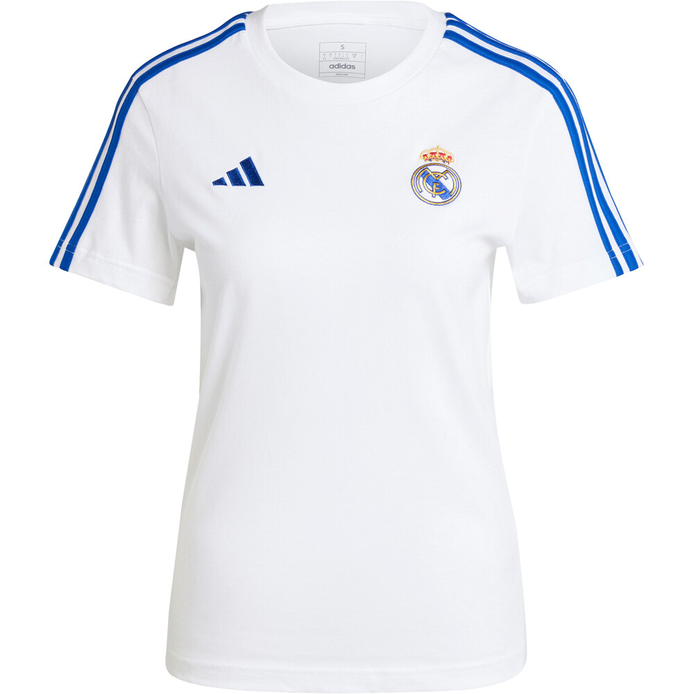 adidas camiseta de fútbol oficiales R.MADRID 26 WMN 3S TEE 05