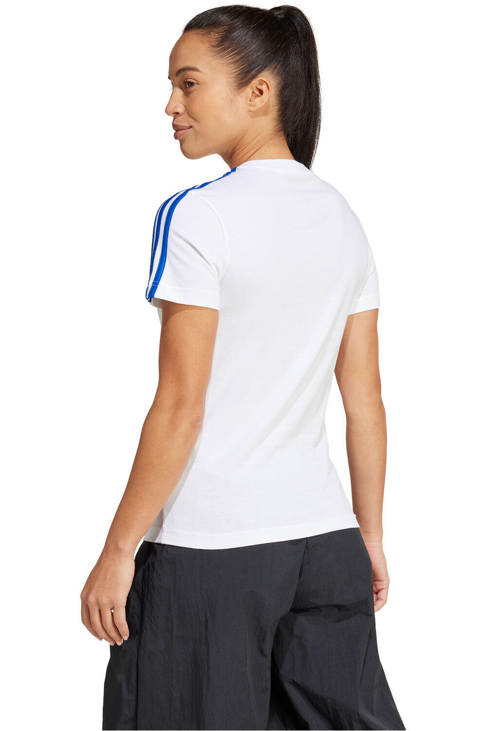 adidas camiseta de fútbol oficiales R.MADRID 26 WMN 3S TEE vista trasera