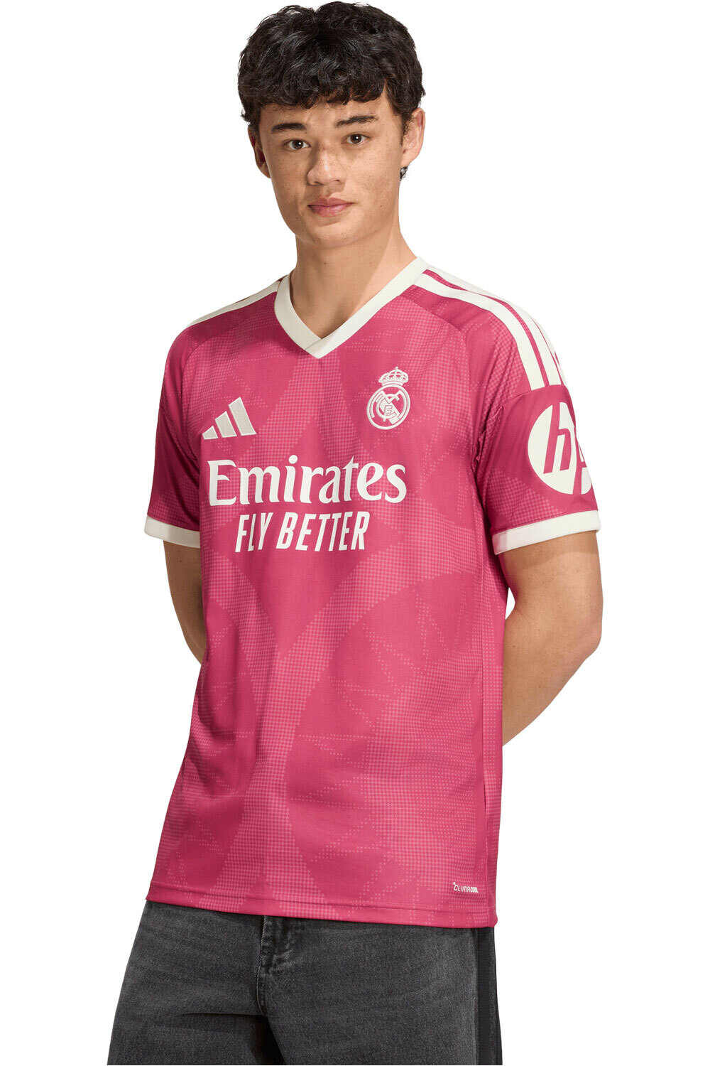 adidas camiseta de fútbol oficiales R.MADRID 27 3 JSY vista frontal