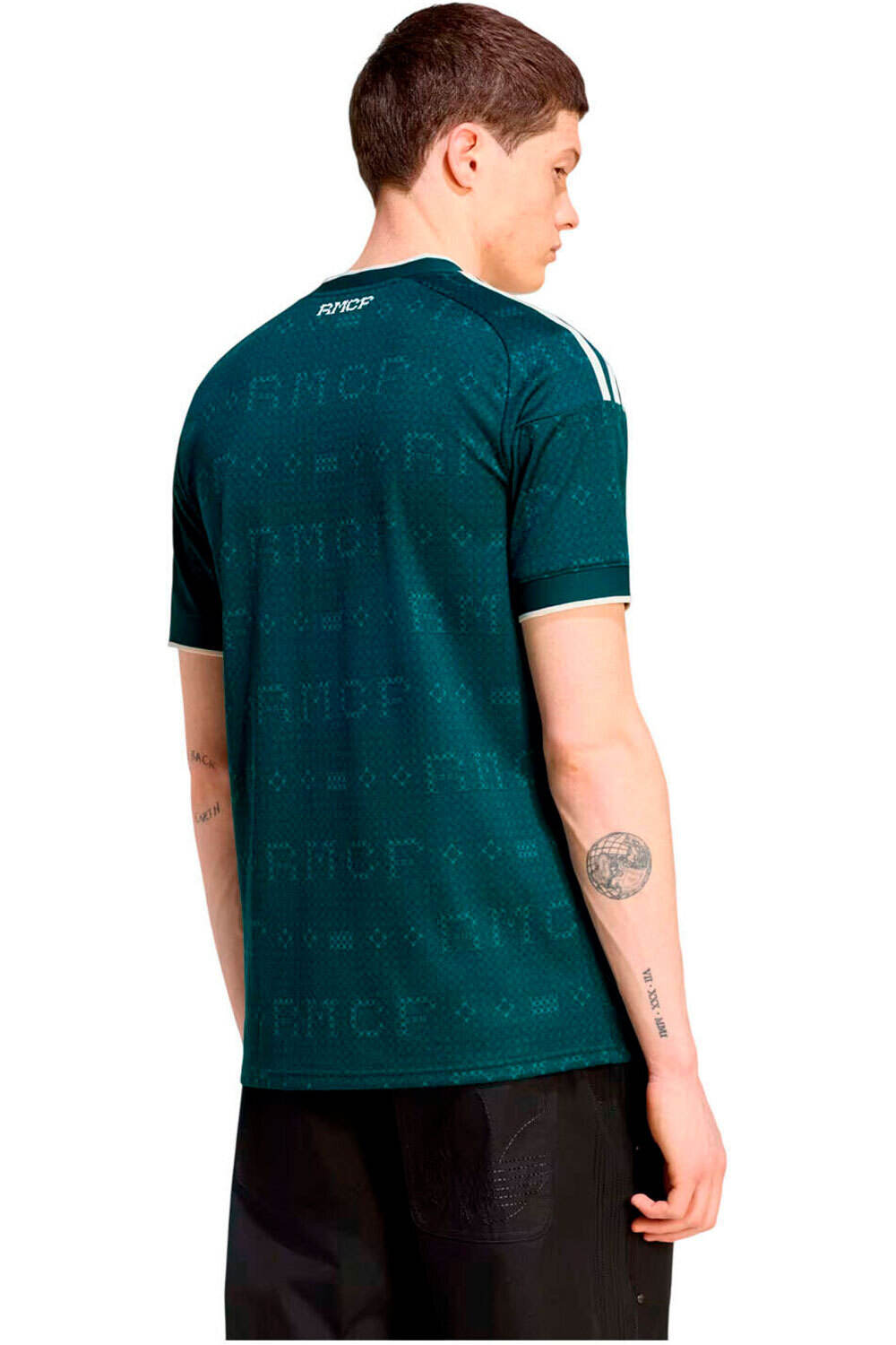 adidas camiseta de fútbol oficiales R.MADRID 27 A JSY vista trasera