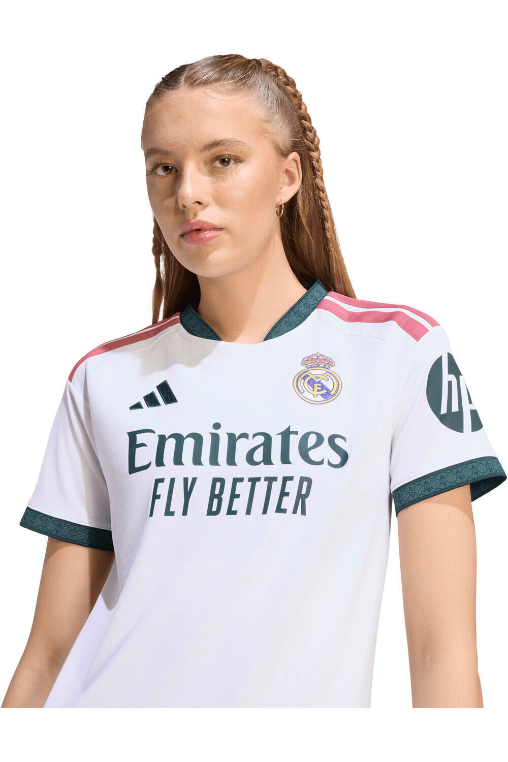 adidas camiseta de fútbol oficiales R.MADRID 27 H JSY W vista detalle