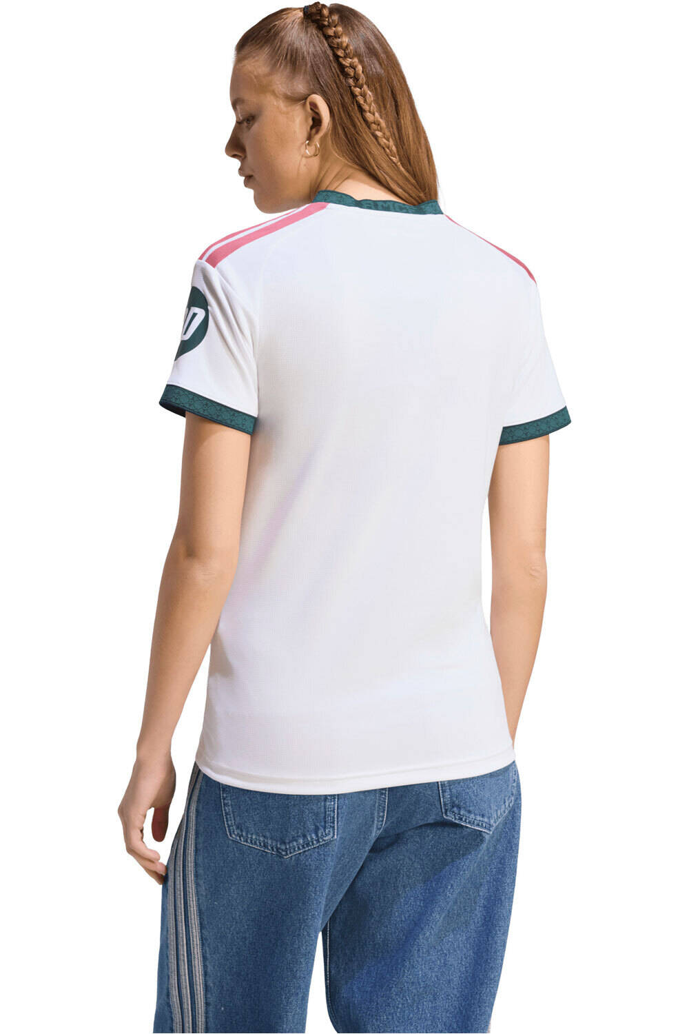 adidas camiseta de fútbol oficiales R.MADRID 27 H JSY W vista trasera