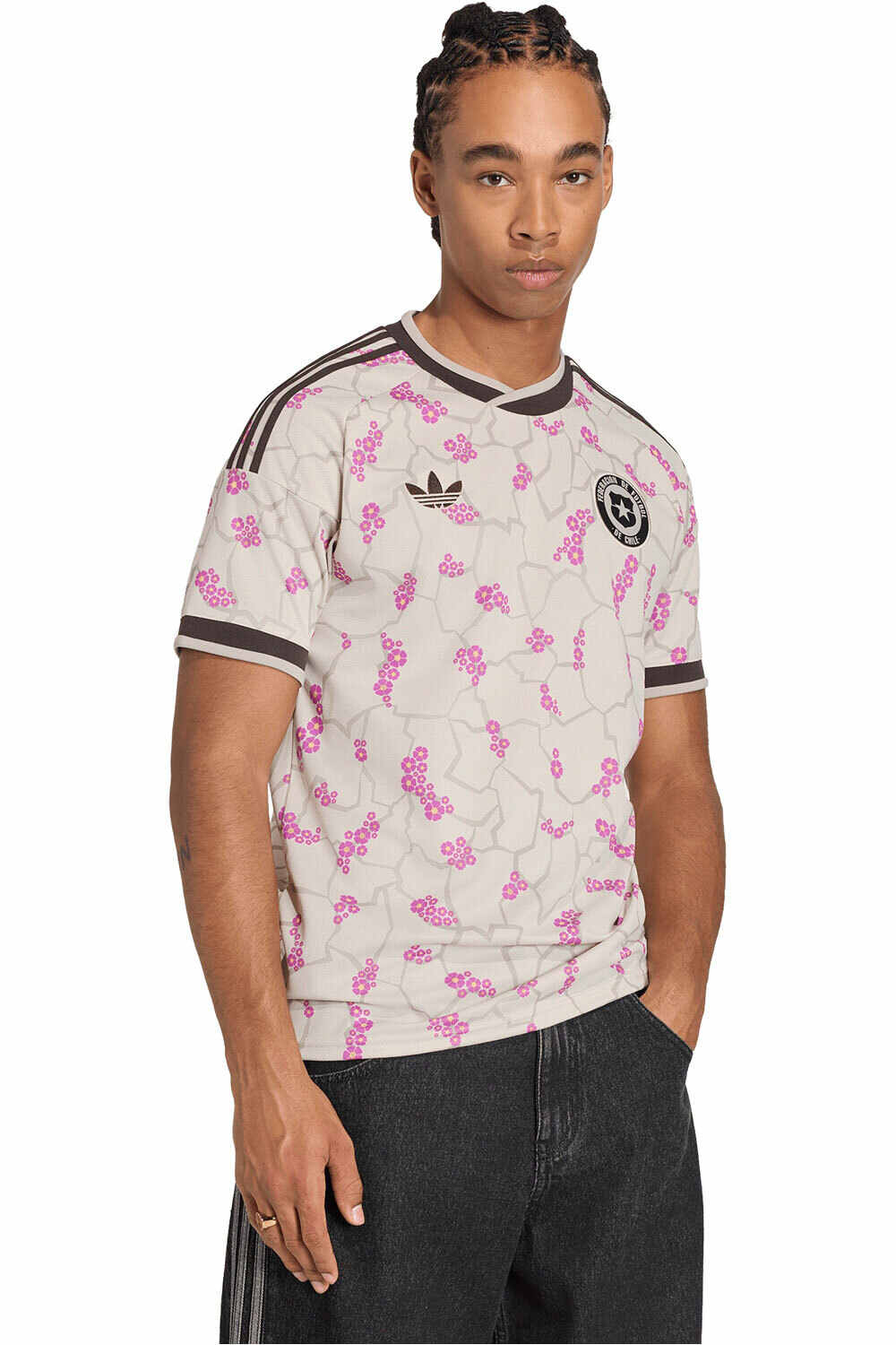 adidas camiseta de fútbol oficiales SEGUNDA EQUIPACIN CHILE 26 vista frontal