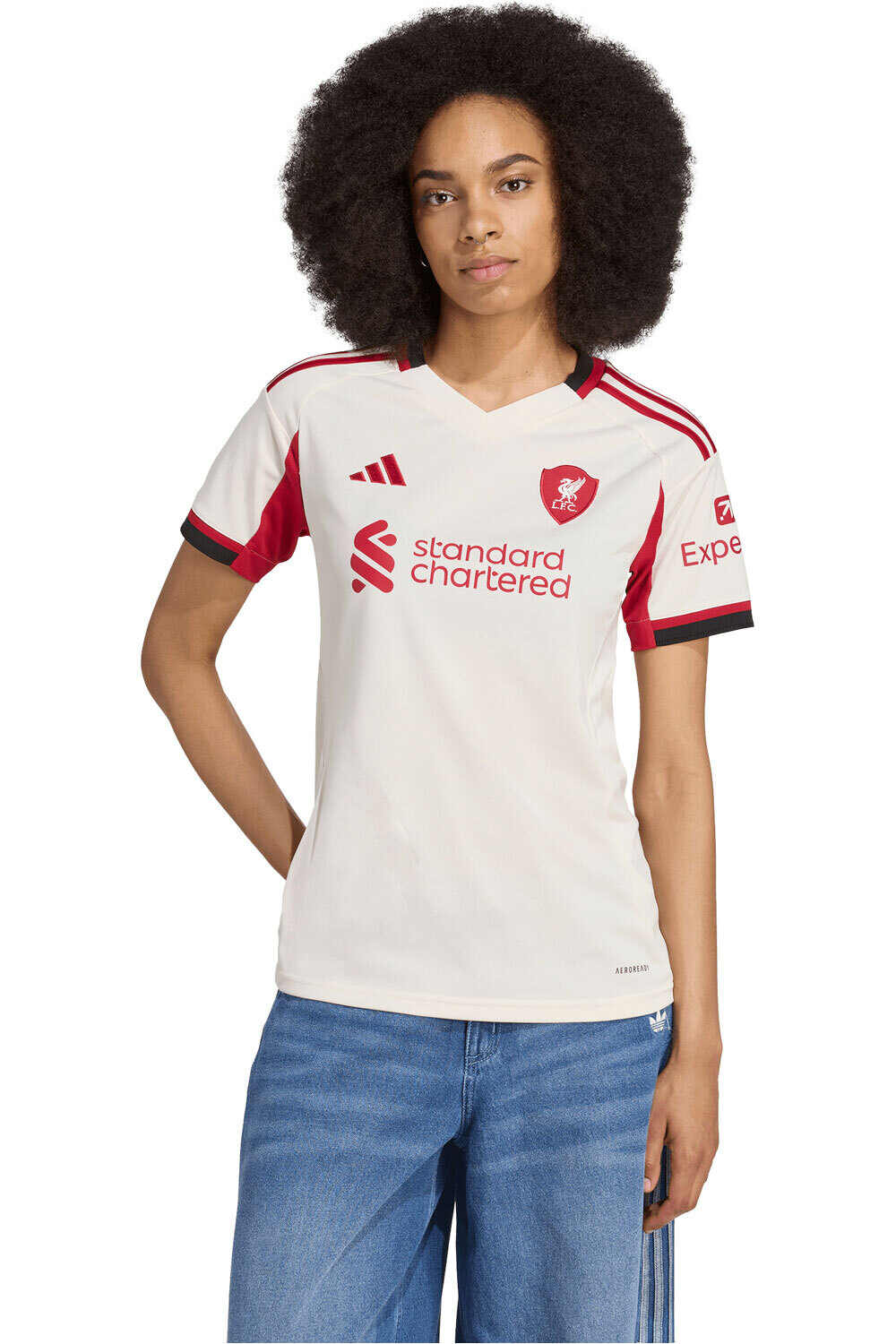 adidas camiseta de fútbol oficiales SEGUNDA EQUIPACIN LIVERPOOL 26 vista frontal