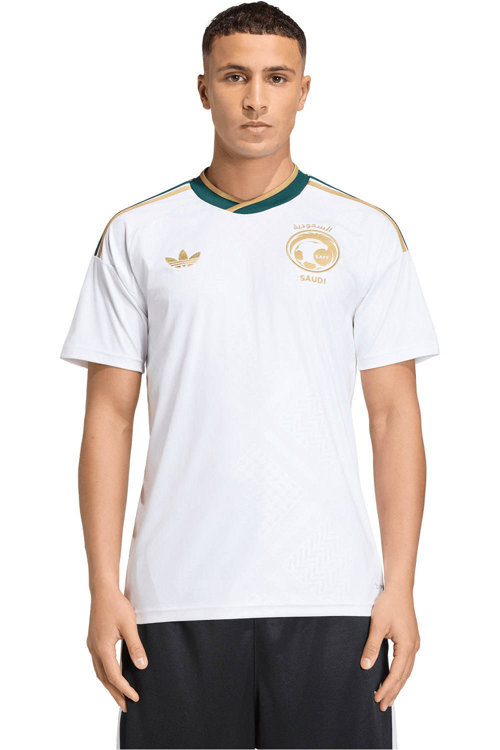 adidas camiseta de fútbol oficiales SEGUNDA EQUIPACION ARABIA SAUDI 26 vista frontal
