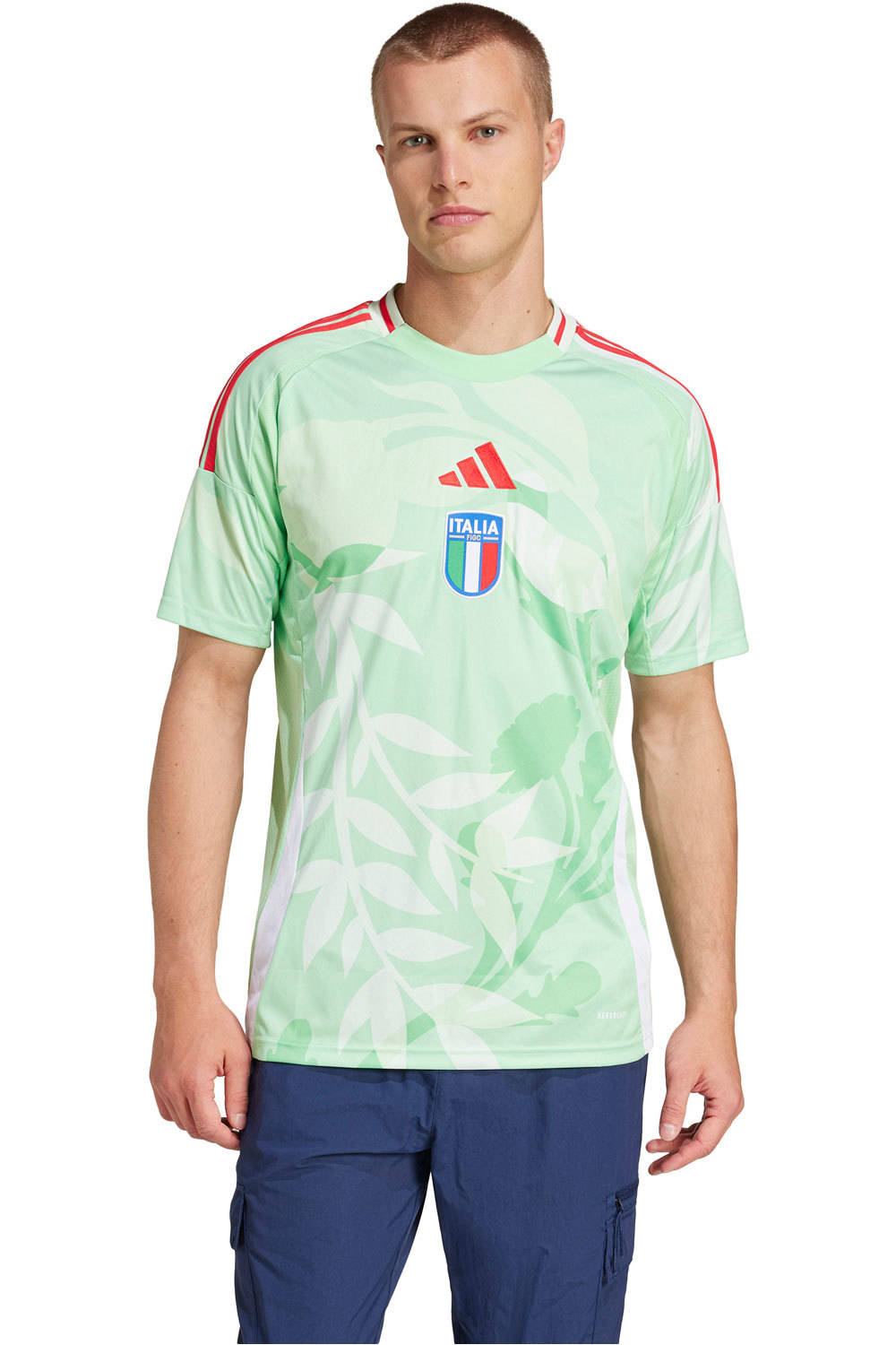 adidas camiseta de fútbol oficiales seleccin femenina Italia 25 away vista frontal