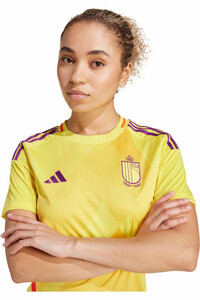 adidas camiseta de fútbol oficiales seleccion femenina Belgica 25 away 03